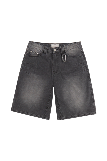 Trendt Vision Ash Black Basic Shorts (2)