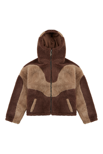 Trendt Vision Braune Fleece Jacke 2 (2)