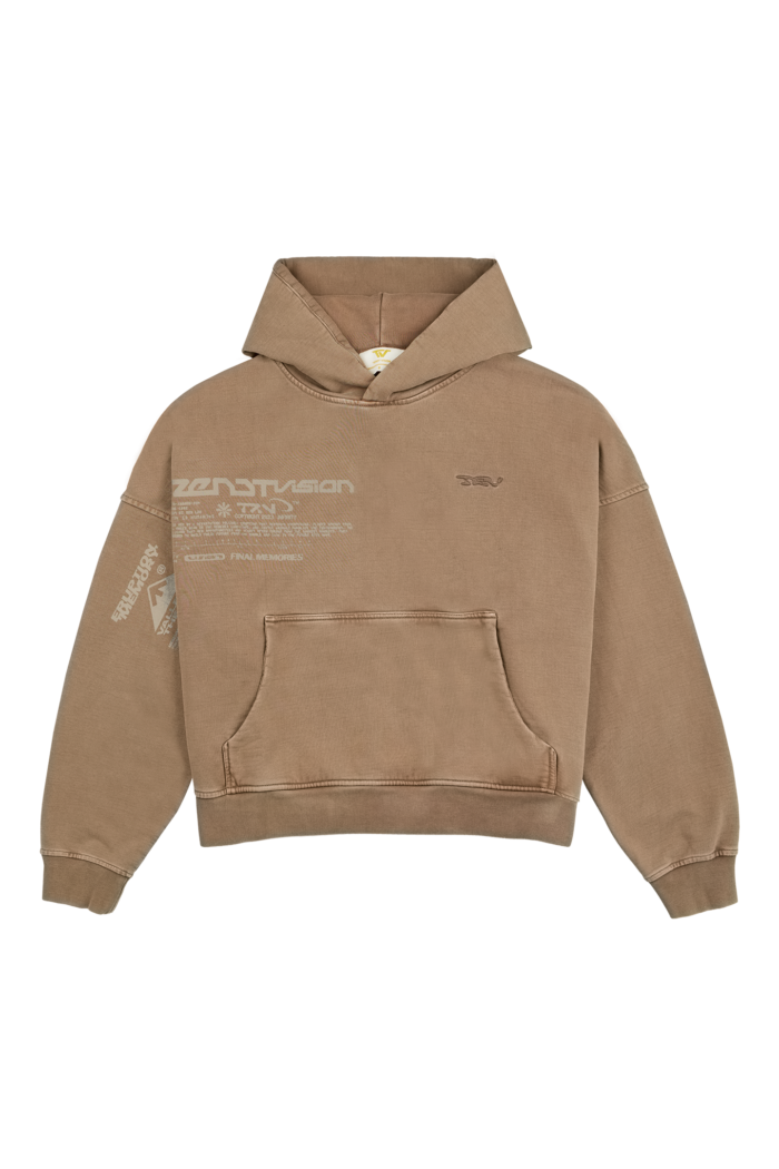 Trendt Vision Eruption Hoodie Brown (2)