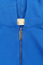 Trendt Vision Logo Zip Hoodie Blau (1)