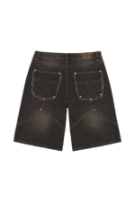 Trendt Vision Mud Brown Basic Shorts (1)