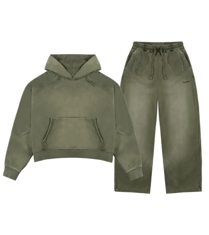 Trendt Vision Tracksuit Burnt Olive (3)