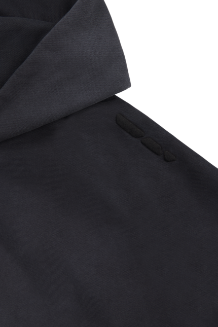 Trendt Vision Zip Hoodie Asche Schwarz (2)