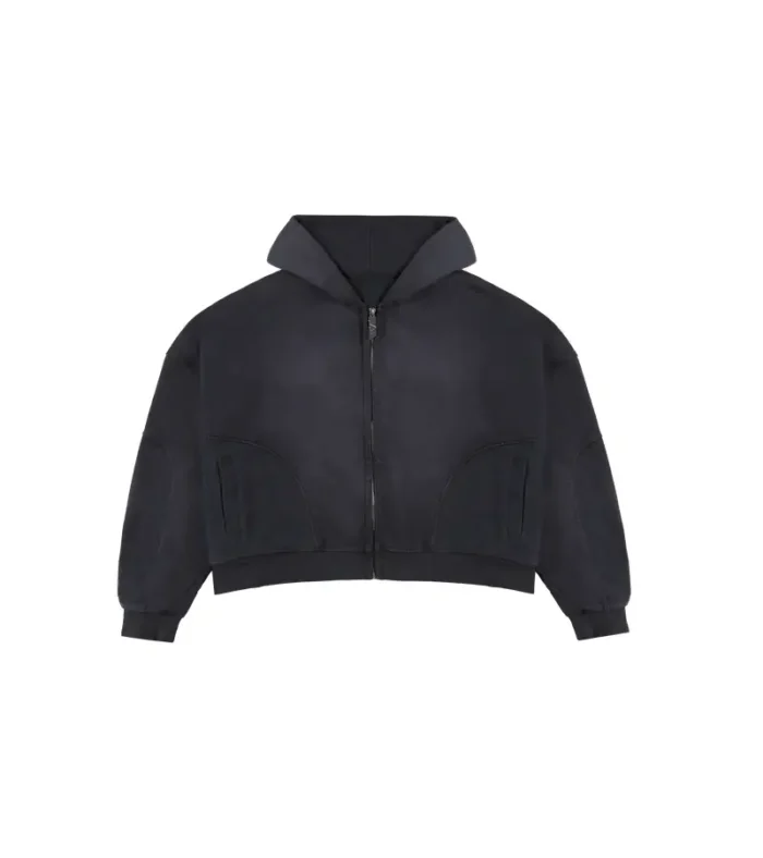 Trendt Vision Zip Tracksuit Ash Black (2)